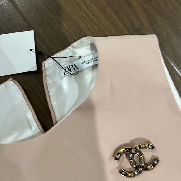 Zara Zara | Dresses | Brand New Zara Voluminous Short Dress Pink ... - Picture 6 of 16